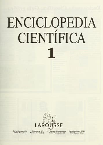 Portada de Enciclopedia cienti fica