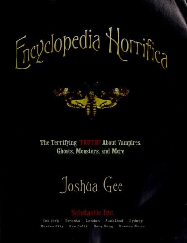 Portada de Encyclopedia horrifica