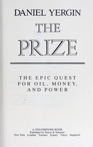 Portada de The Prize