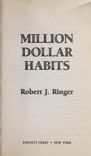Portada de Million dollar habits