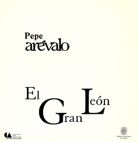 Portada de Pepe Arévalo, el Gran León