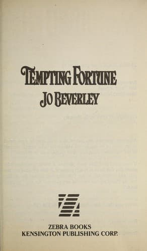 Portada de Tempting fortune