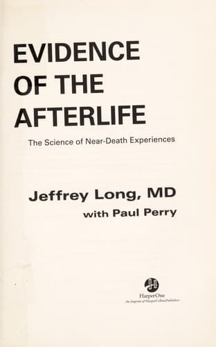 Portada de Evidence of the afterlife