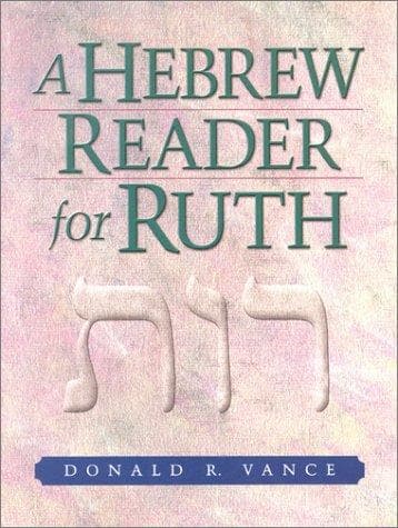 Portada de A Hebrew Reader for Ruth