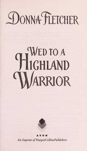 Portada de Wed to a Highland warrior