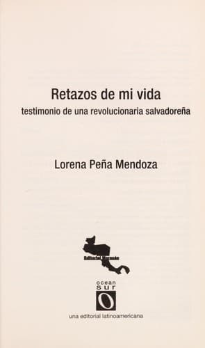 Portada de Retazos de mi vida