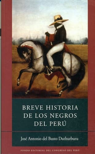 Portada de Breve Historia de Los Negros del Peru
