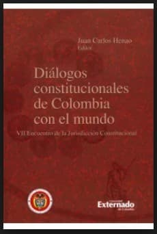 Portada de Diálogos constitucionales de Colombia con el mundo