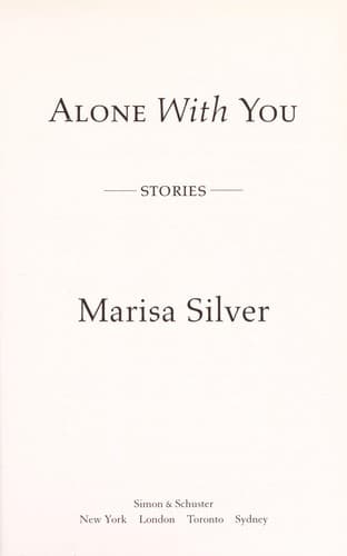 Portada de Alone with you