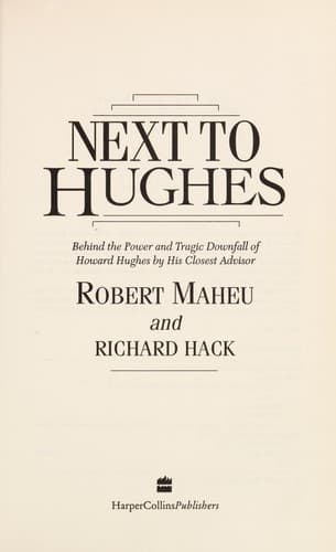Portada de Next to Hughes