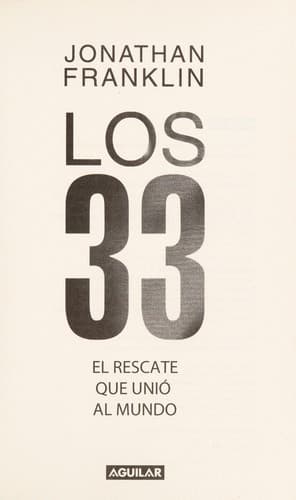 Portada de Los 33