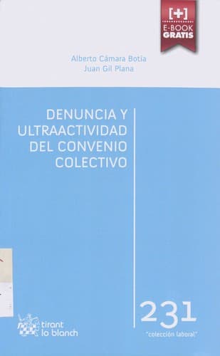 Portada de Denuncia y ultraactividad del convenio colectivo