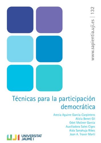 Portada de Técnicas para la participación democrática