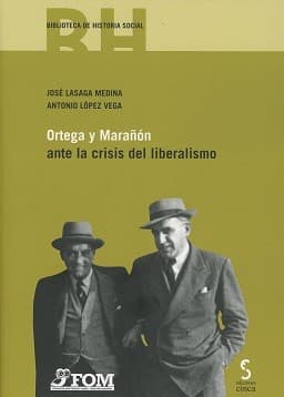 Portada de Ortega y Marañón