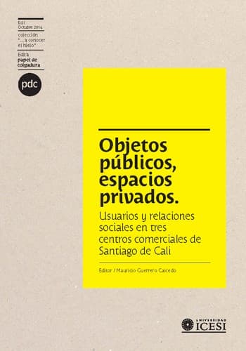 Portada de Objetos públicos, espacios privados: