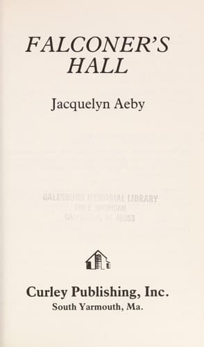 Portada de Falconer's Hall