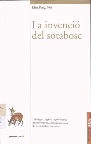 Portada de La invenció del sotabosc