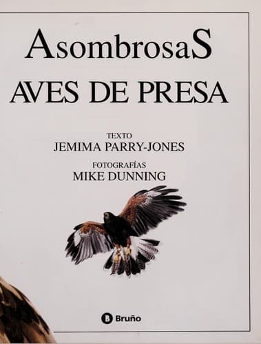 Portada de Asombrosas aves de presa