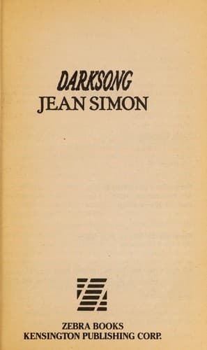 Portada de Darksong
