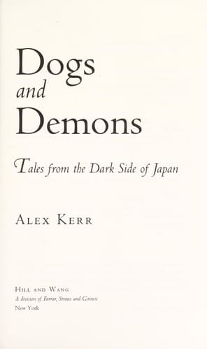Portada de Dogs and demons