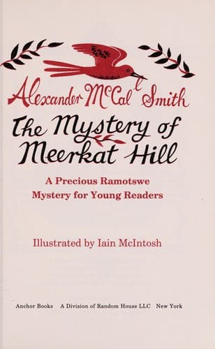 Portada de The mystery of Meerkat Hill