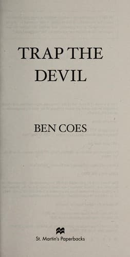 Portada de Trap the devil