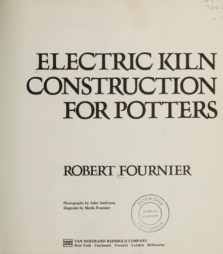 Portada de Electric kiln construction for potters