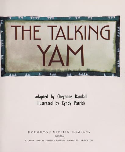 Portada de The talking yam