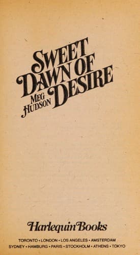 Portada de Sweet dawn of desire