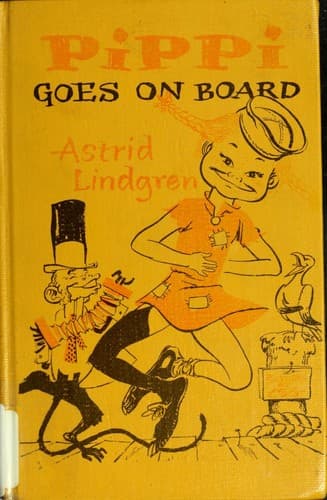 Portada de Pippi Goes on Board