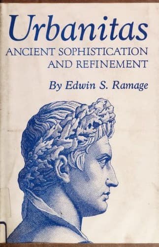 Portada de Urbanitas: ancient sophistication and refinement
