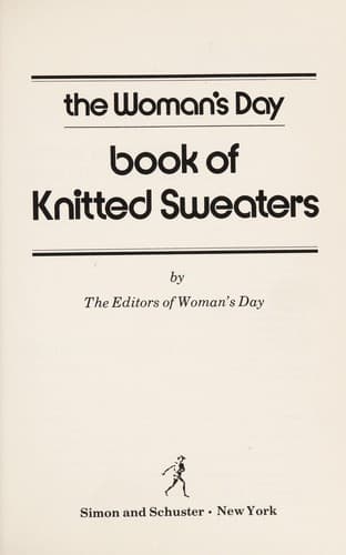 Portada de The Woman's day book of knitted sweaters