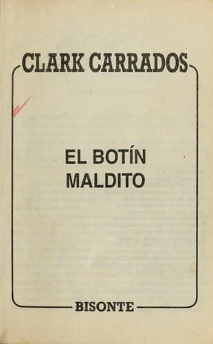 Portada de Botín maldito