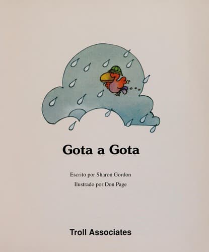 Portada de Gota a Gota (Un Libro Gigante Primero De Lectura)