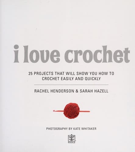 Portada de I love crochet