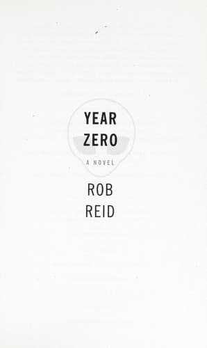 Portada de Year zero
