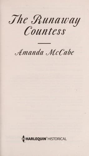 Portada de The Runaway Countess