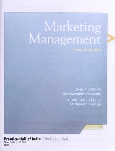 Portada de Marketing management