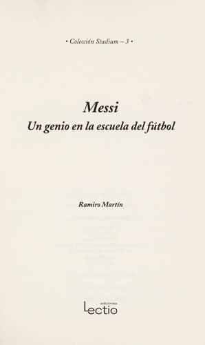 Portada de Messi