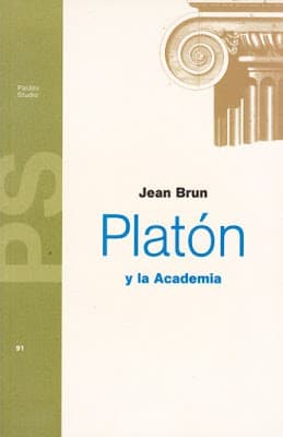 Portada de Platón y la Academia