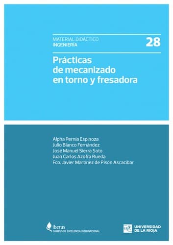 Portada de Prácticas de mecanizado en torno y fresadora