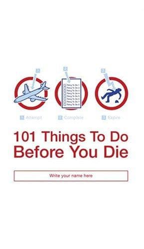 Portada de 101 Things to Do Before You Die