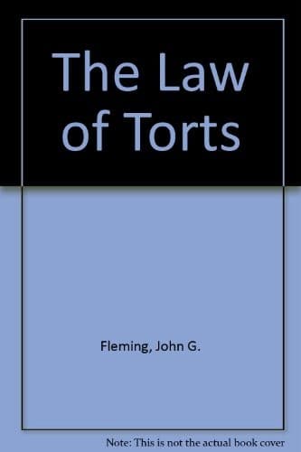 Portada de The law of torts