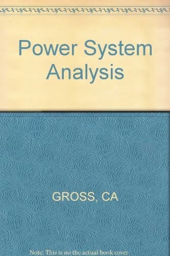 Portada de Power system analysis