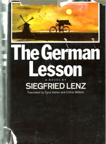 Portada de The German lesson.