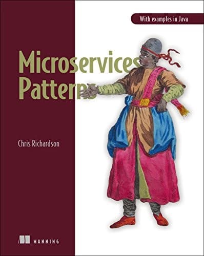 Portada de Microservices Patterns