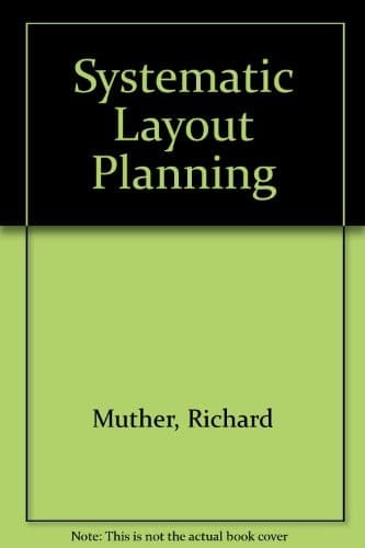 Portada de Systematic layout planning.