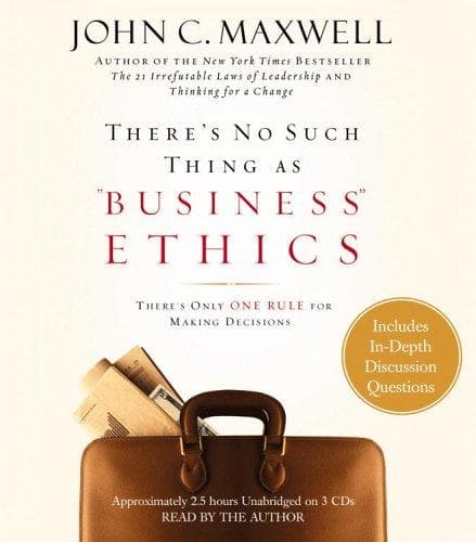 Portada de There's No Such Thing As "Business" Ethics