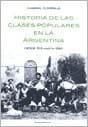 Portada de HISTORIA DE LAS CLASES POPULARES 1 (Spanish Edition)