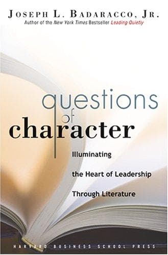 Portada de Questions of character